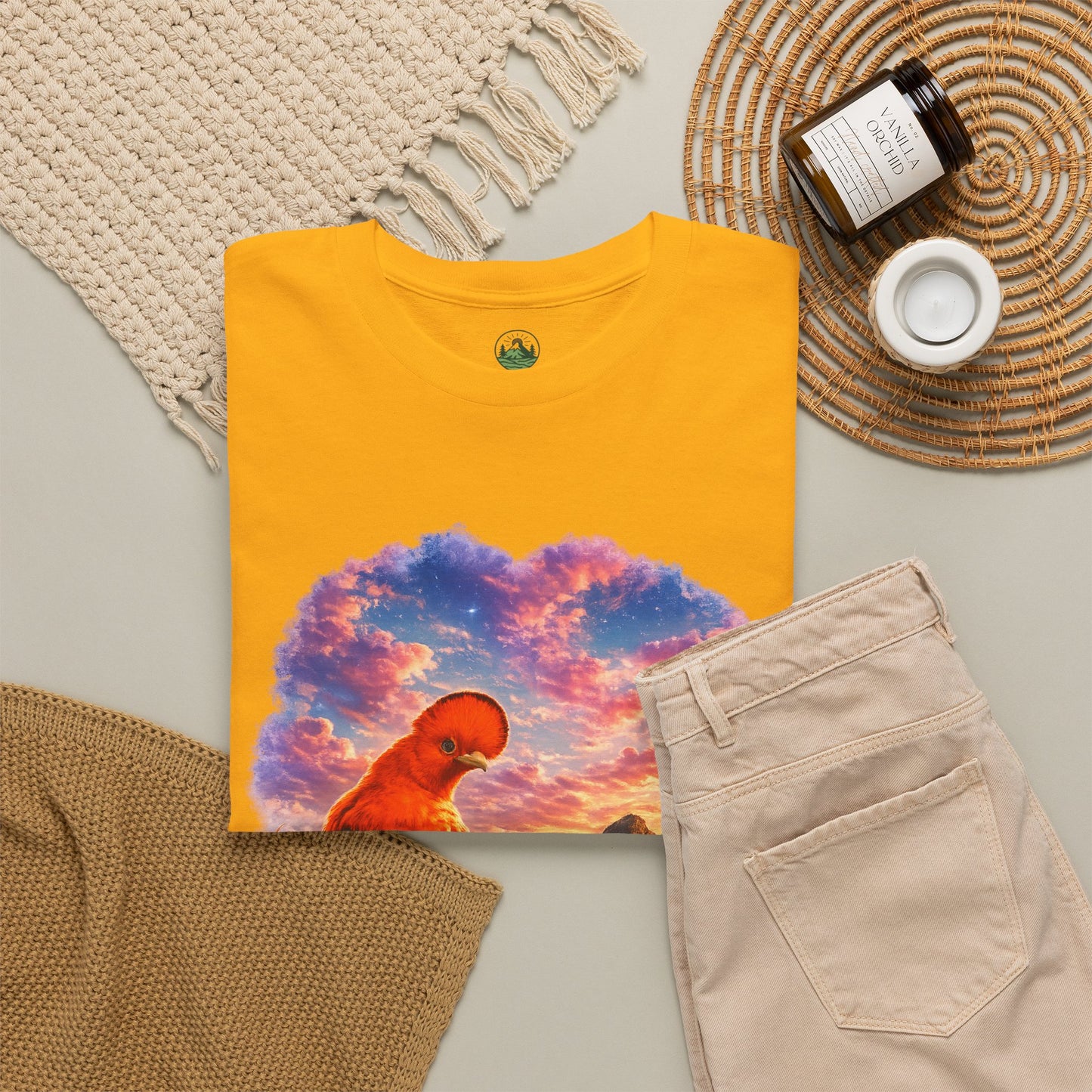 Spirit of the Andes – Machu Picchu Bird T-Shirt | Nature Graphic Tee