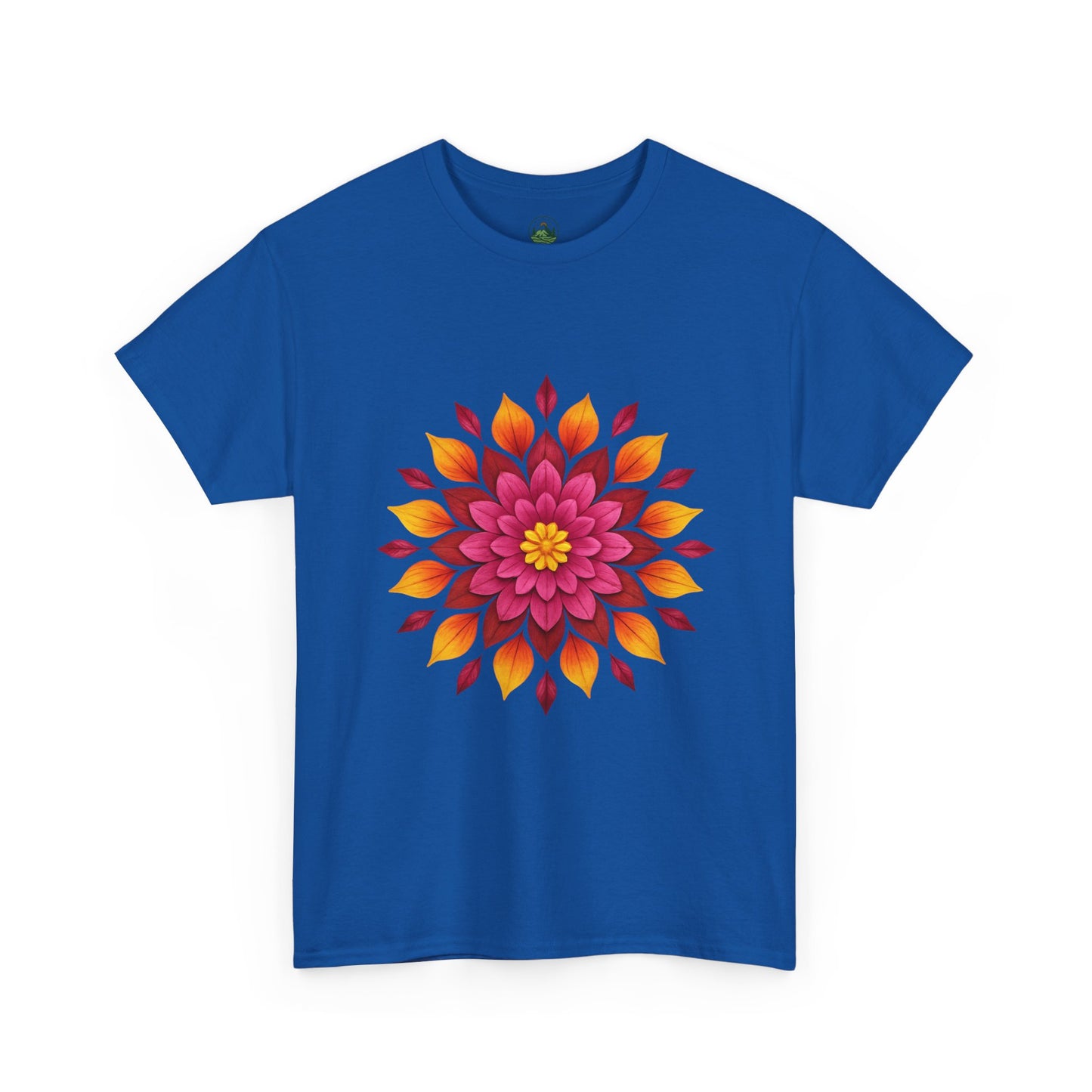 Floral Mandala T- Shirt -Boho Flower Aesthetic Tee