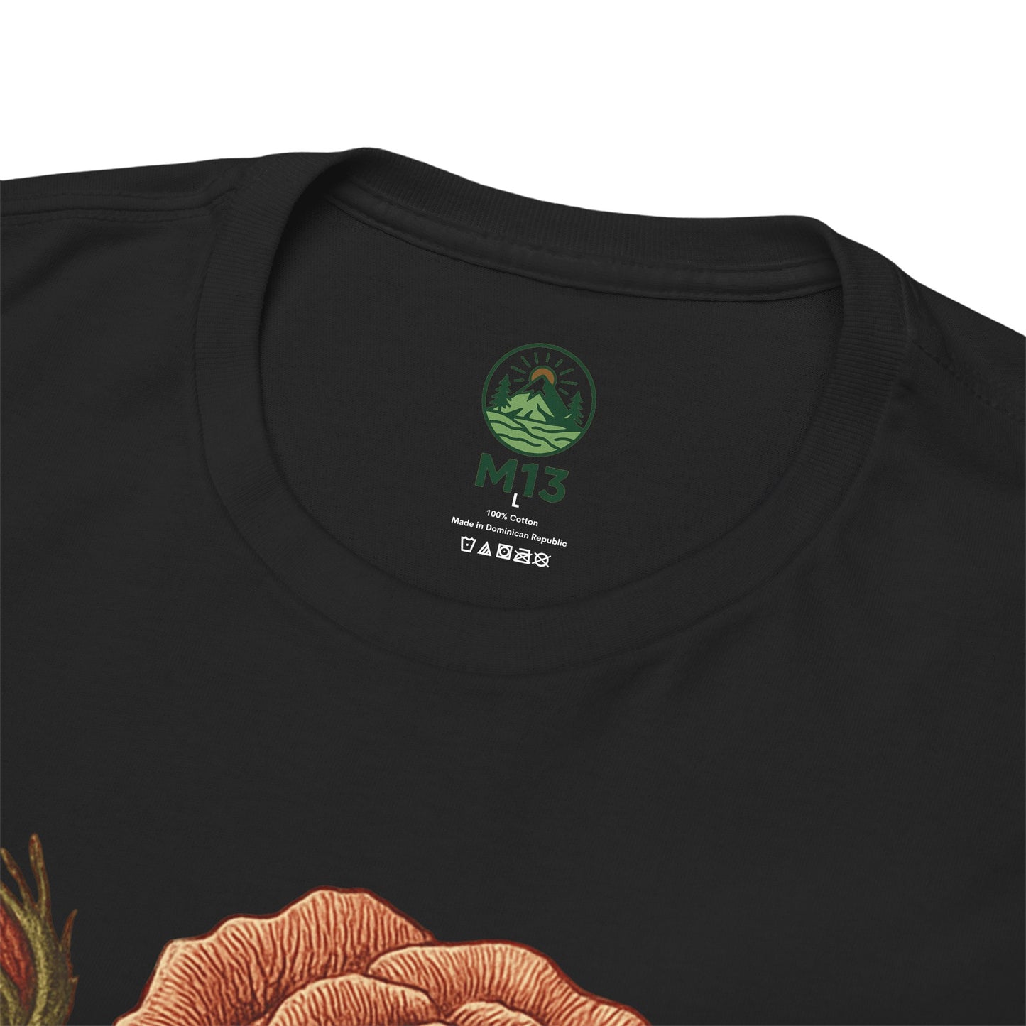 Vintage Botanical Rose T-Shirt – Minimalist Floral Aesthetic Tee