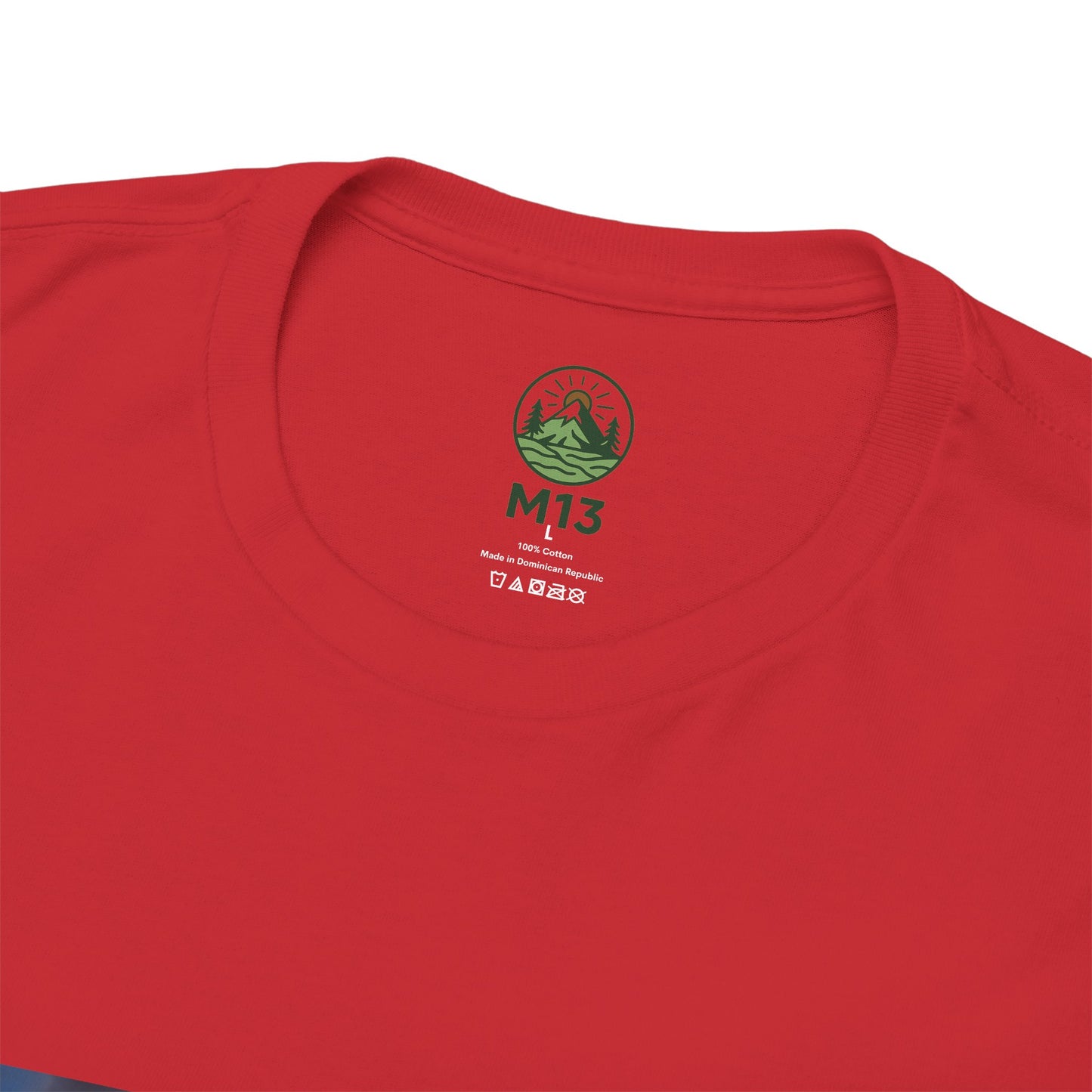 Wildflower Mountain Landscape T-Shirt – Minimalist Nature Graphic Tee