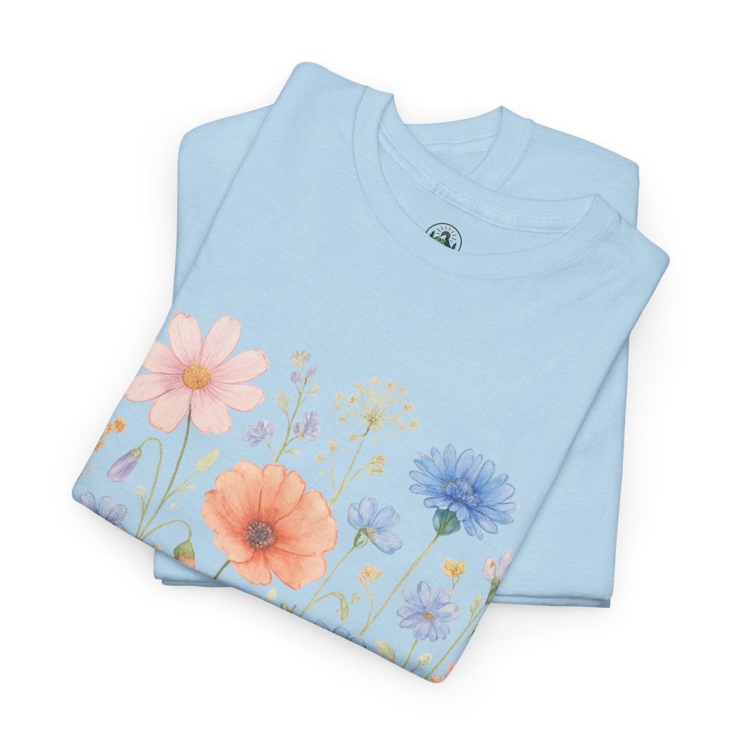 Wildflower Meadow T-Shirt – Nature Floral Aesthetic Tee