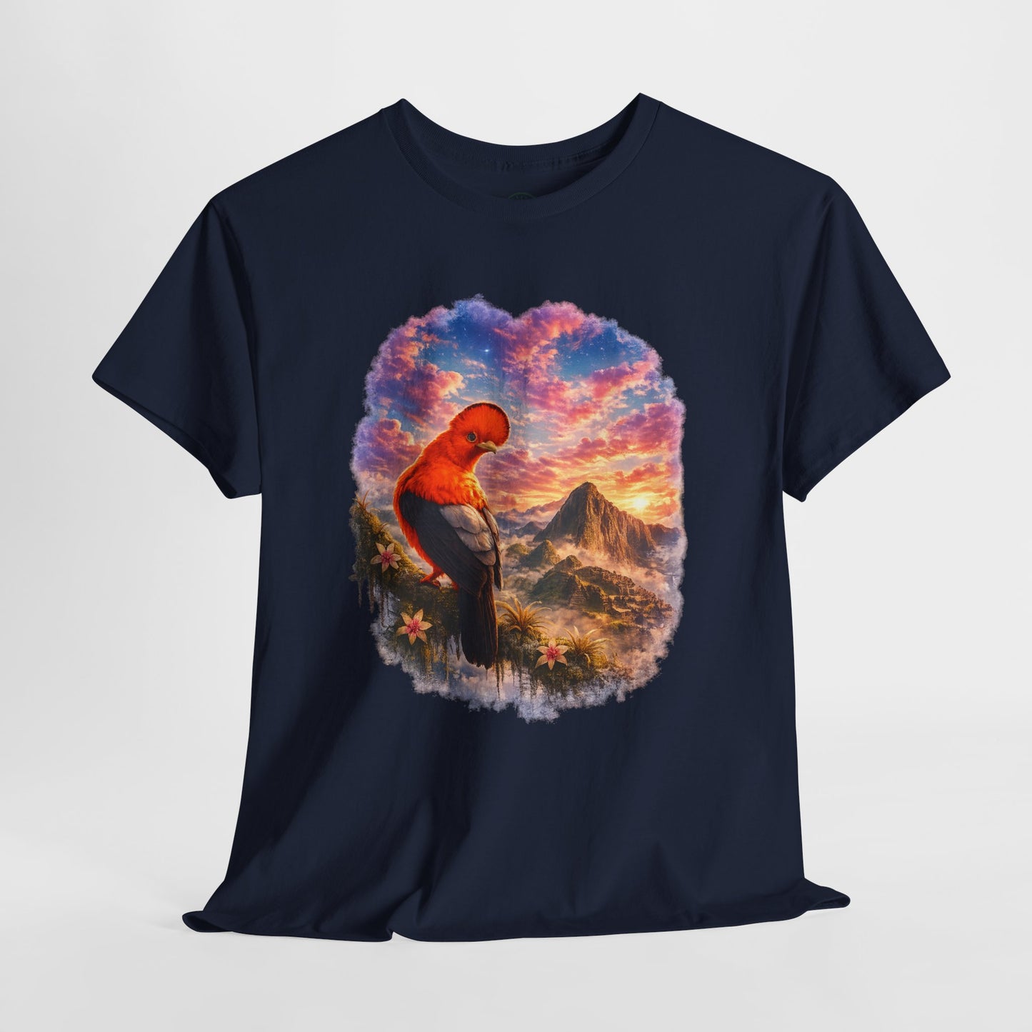 Spirit of the Andes – Machu Picchu Bird T-Shirt | Nature Graphic Tee