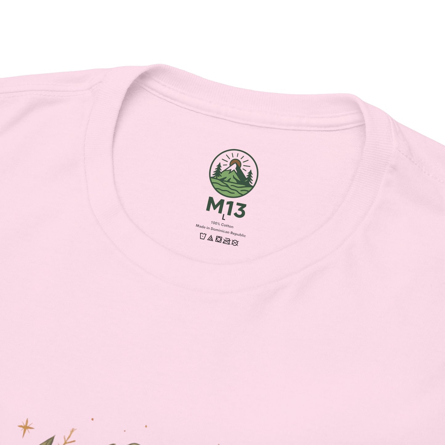 Floral Crescent Moon T-Shirt – Boho Nature Aesthetic Tee