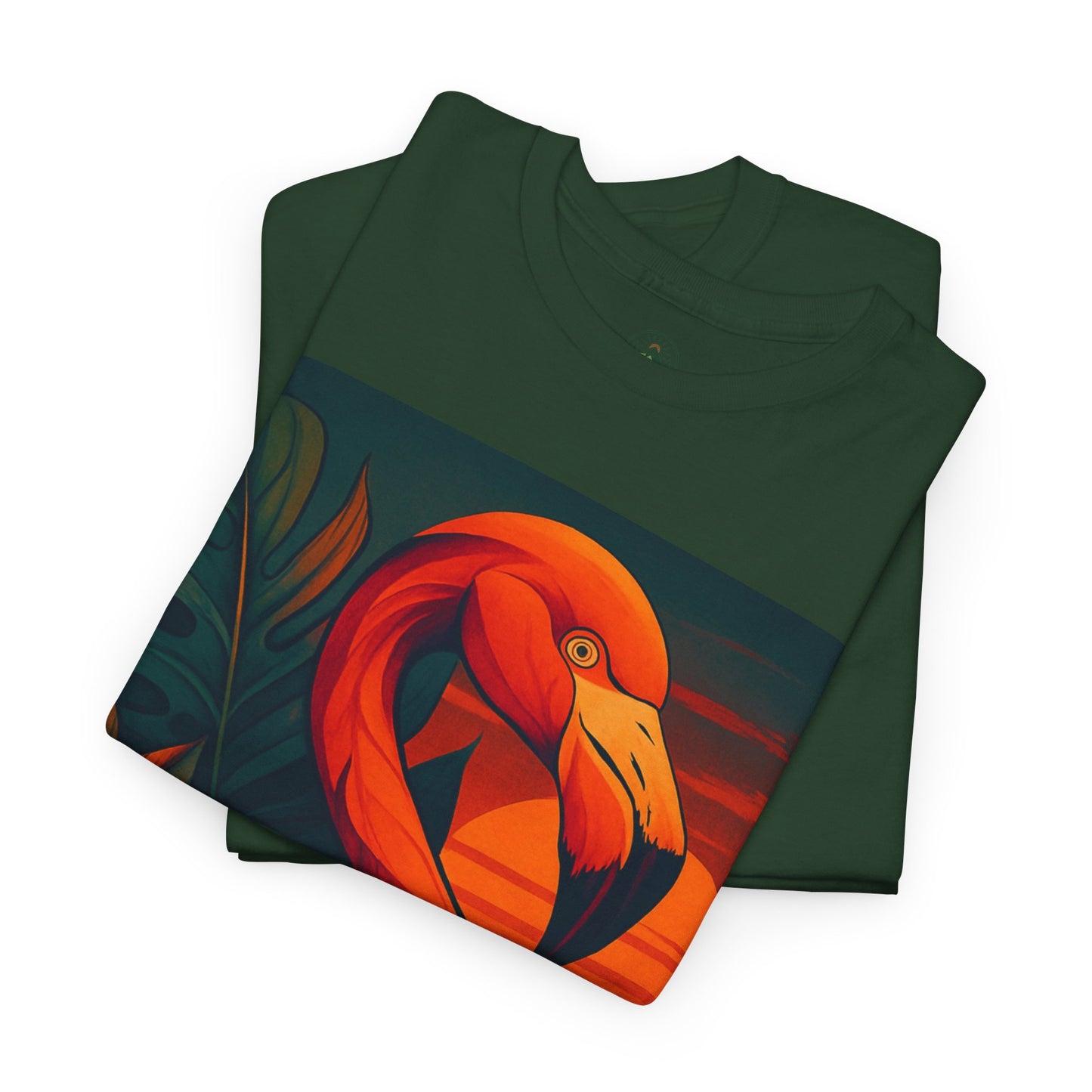 Tropical Animal Fusion T-Shirt – Exotic Nature Graphic Tee