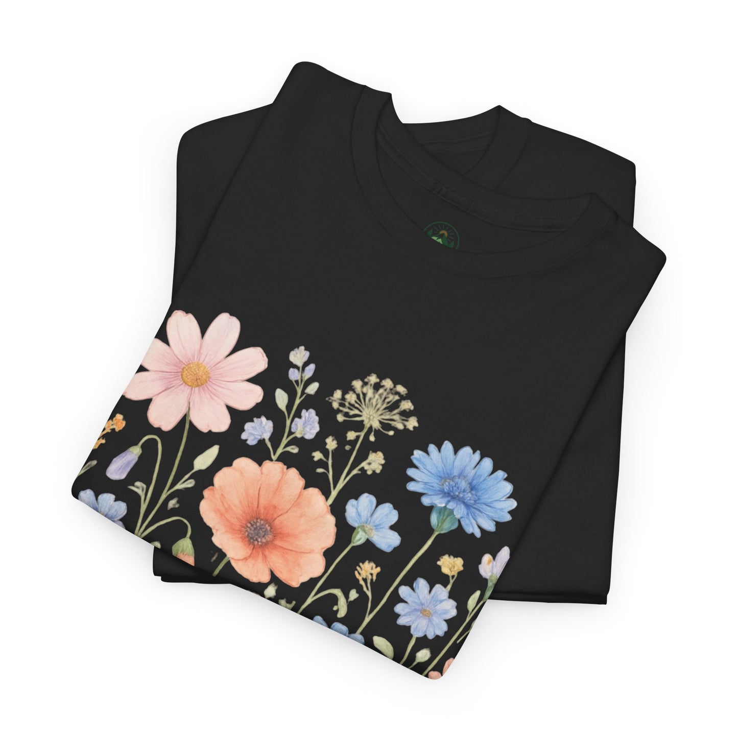 Wildflower Meadow T-Shirt – Nature Floral Aesthetic Tee