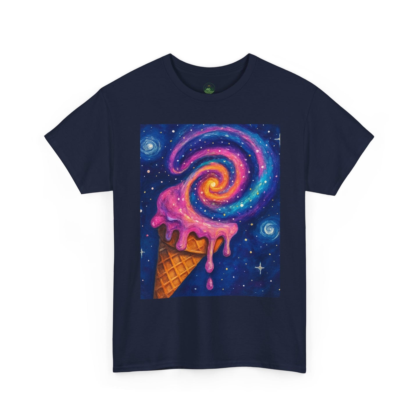 Ice Cream Galaxy T-Shirt – Fun Cosmic Aesthetic Tee
