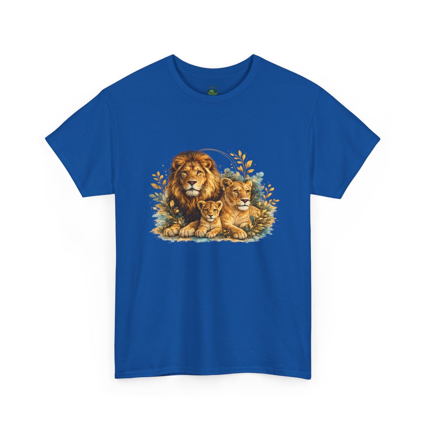 Lion Family T-Shirt – Majestic Wildlife Nature Design | Lion Pride Graphic Tee