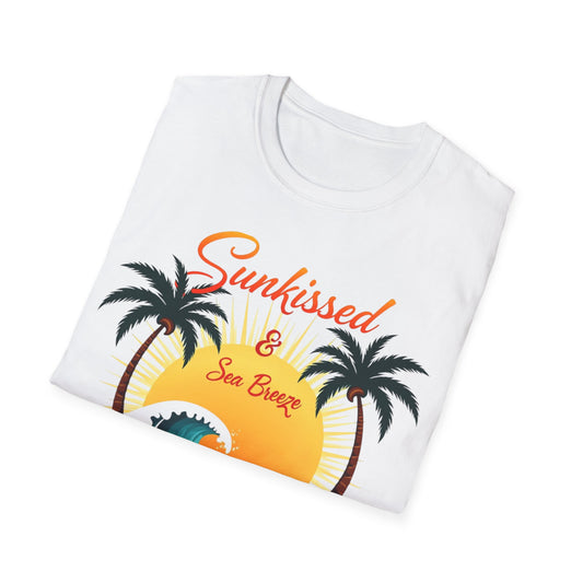 Sunkissed & Sea Breeze T-Shirt – Beach Summer Aesthetic Tee