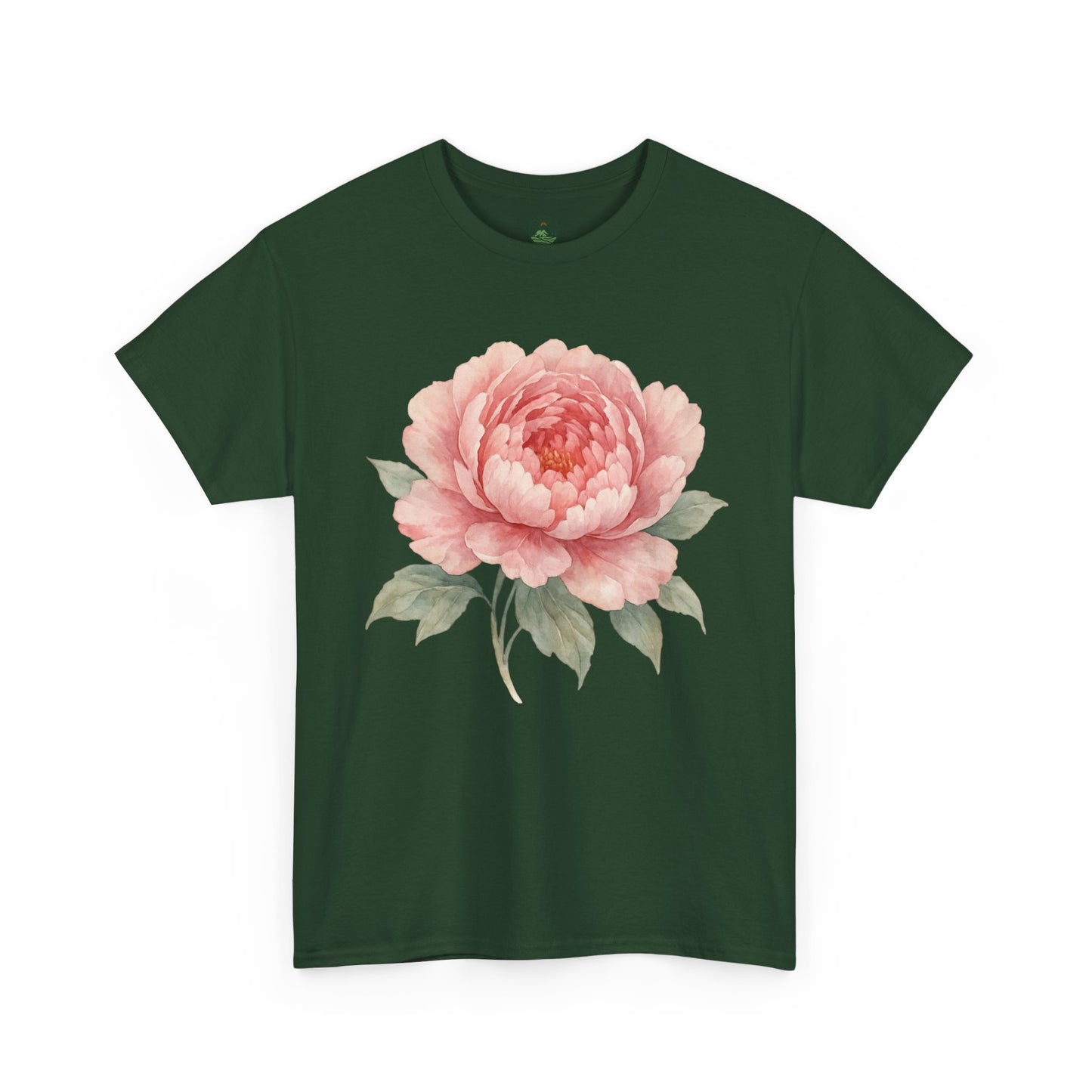 Peony Flower T-Shirt – Soft Floral Aesthetic Tee