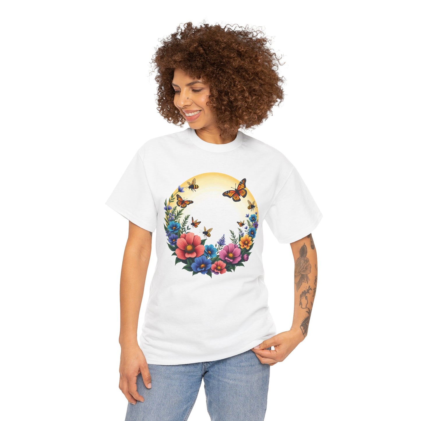 Nature Harmony T-Shirt – Minimalist Calm Aesthetic Tee