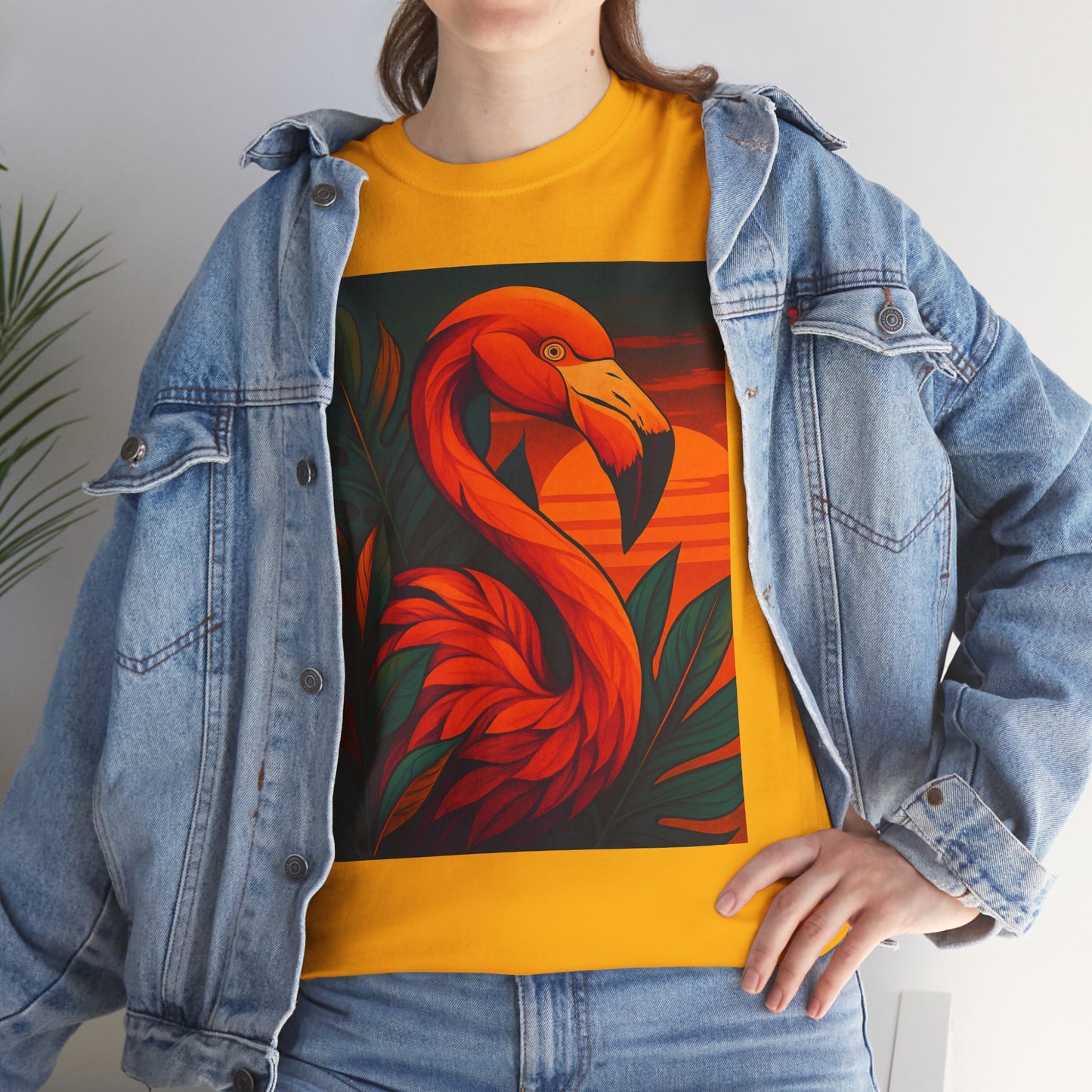 Tropical Animal Fusion T-Shirt – Exotic Nature Graphic Tee