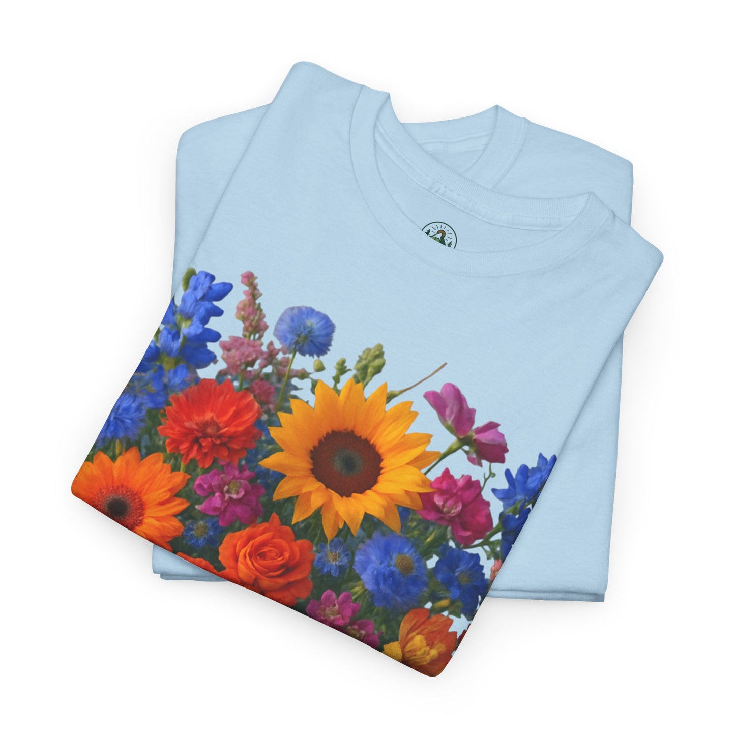 Garden Bouquet Flower T-Shirt – Summer Floral Aesthetic Tee