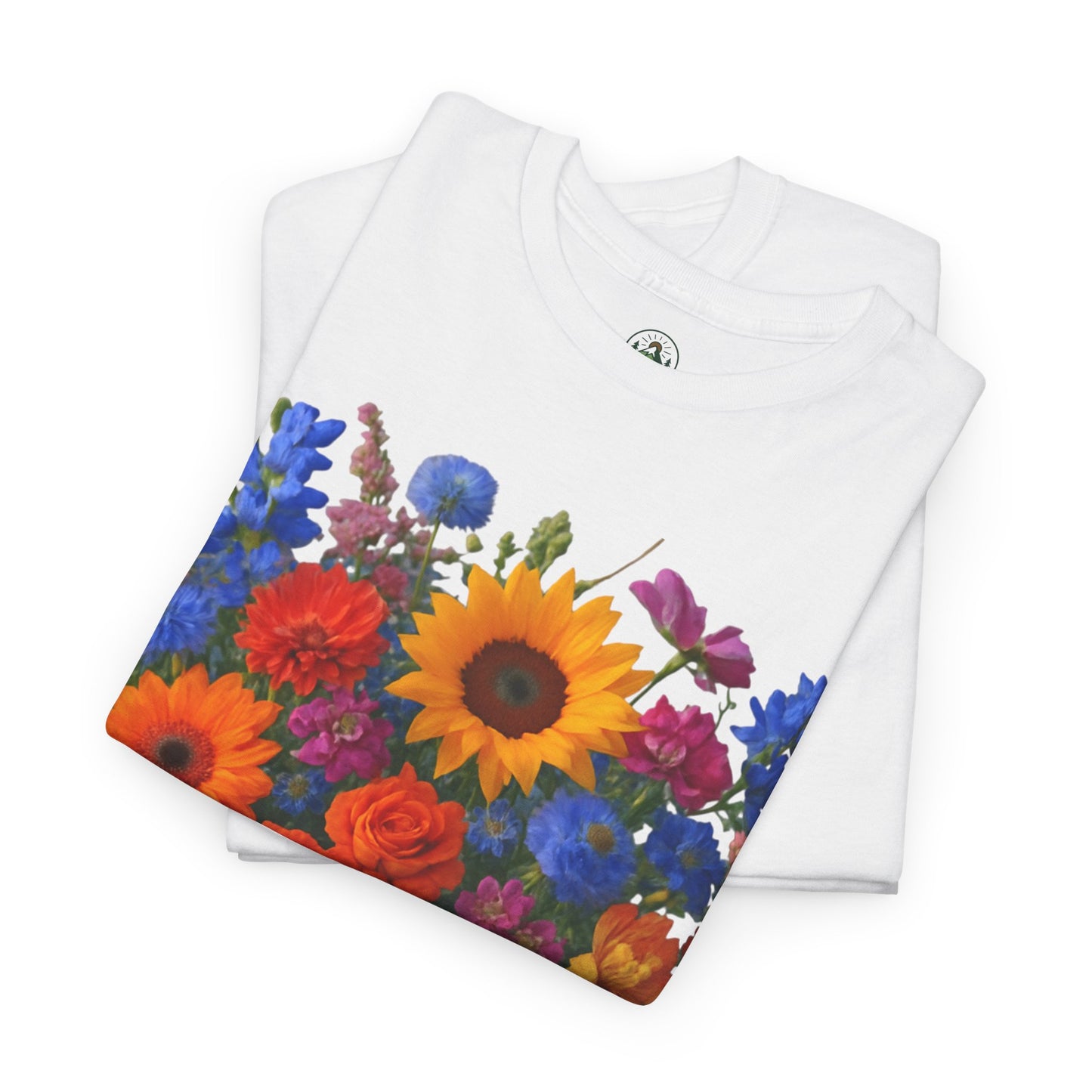 Garden Bouquet Flower T-Shirt – Summer Floral Aesthetic Tee
