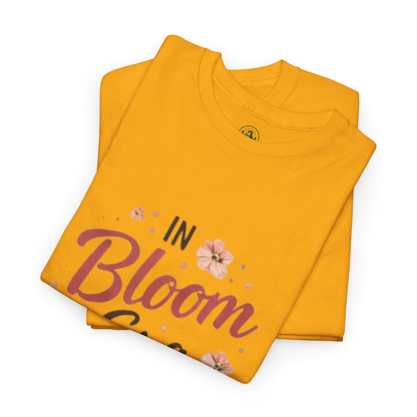 In Bloom Era T-Shirt –Bloom Minimalist Floral Aesthetic Tee, Cute Feminine Graphic Shirt