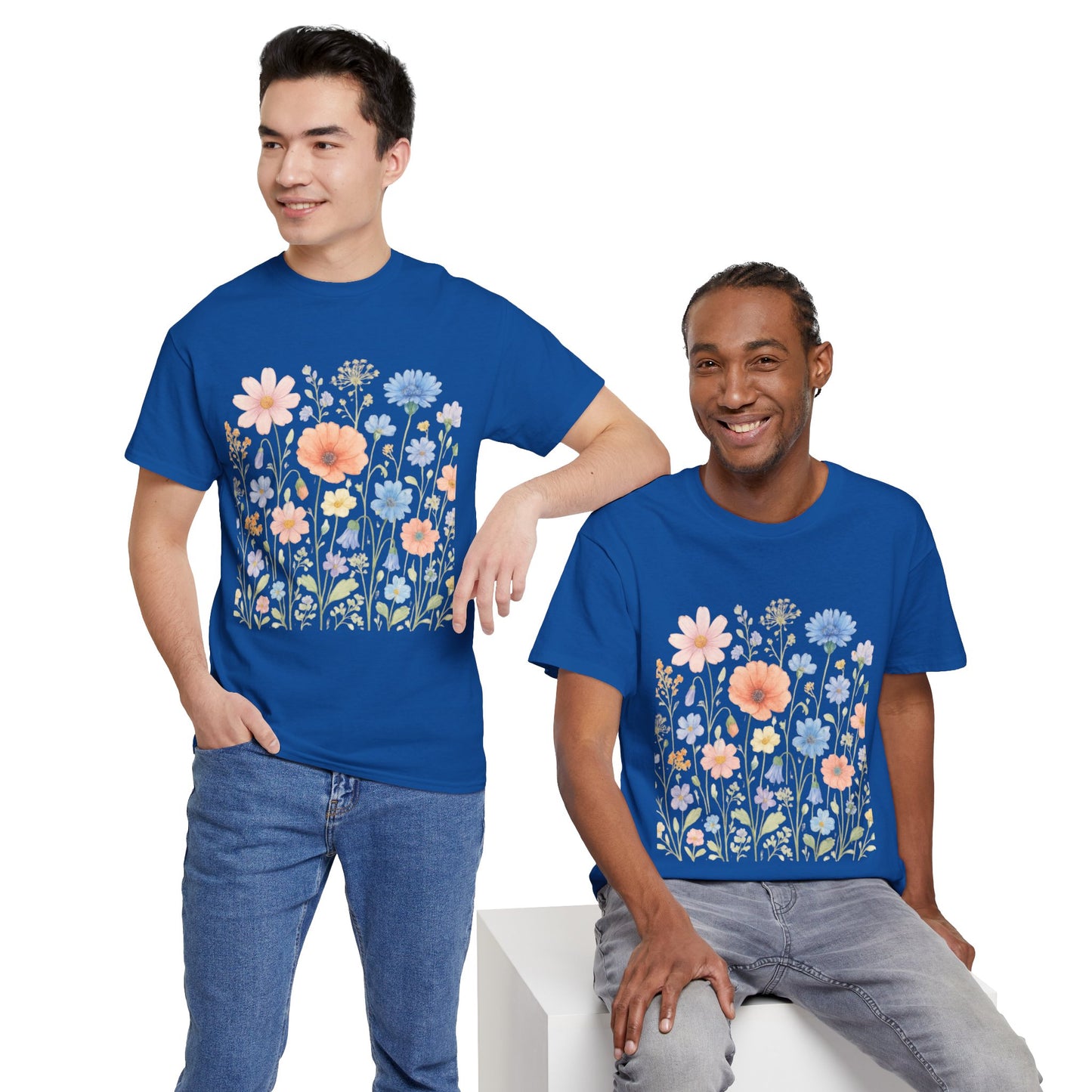 Wildflower Meadow T-Shirt – Nature Floral Aesthetic Tee