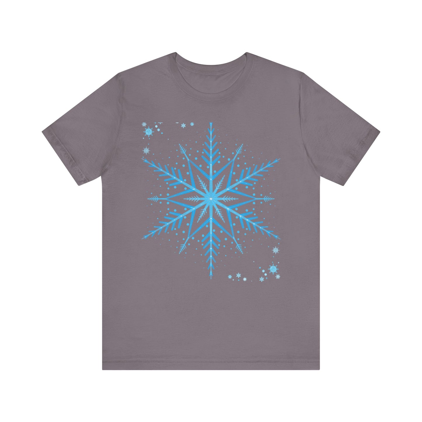 Snowflake T-Shirt – Winter Minimalist Aesthetic Tee
