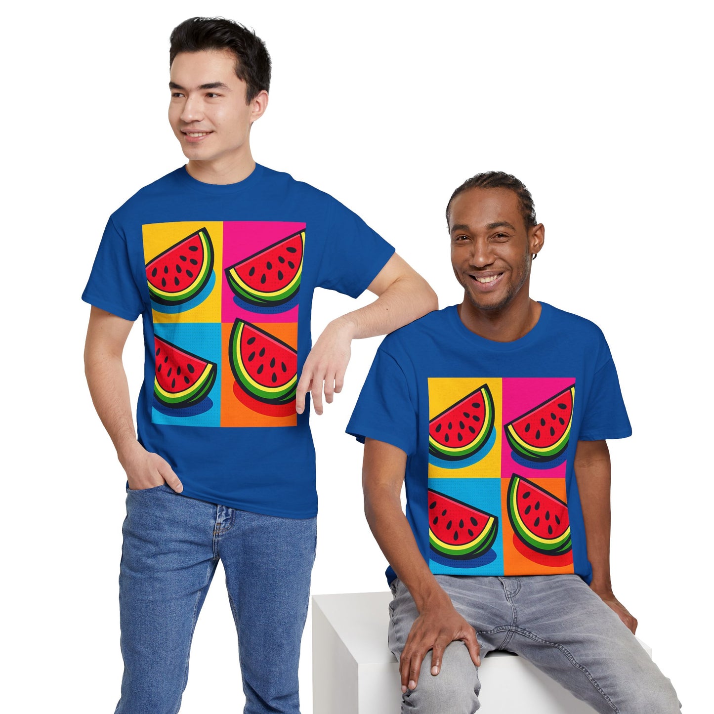 Watermelon Pop Art T-Shirt – Fun Summer Graphic Tee