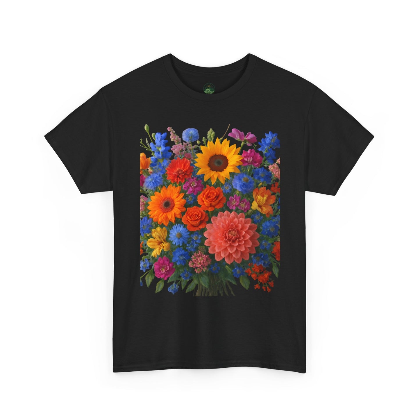 Garden Bouquet Flower T-Shirt – Summer Floral Aesthetic Tee