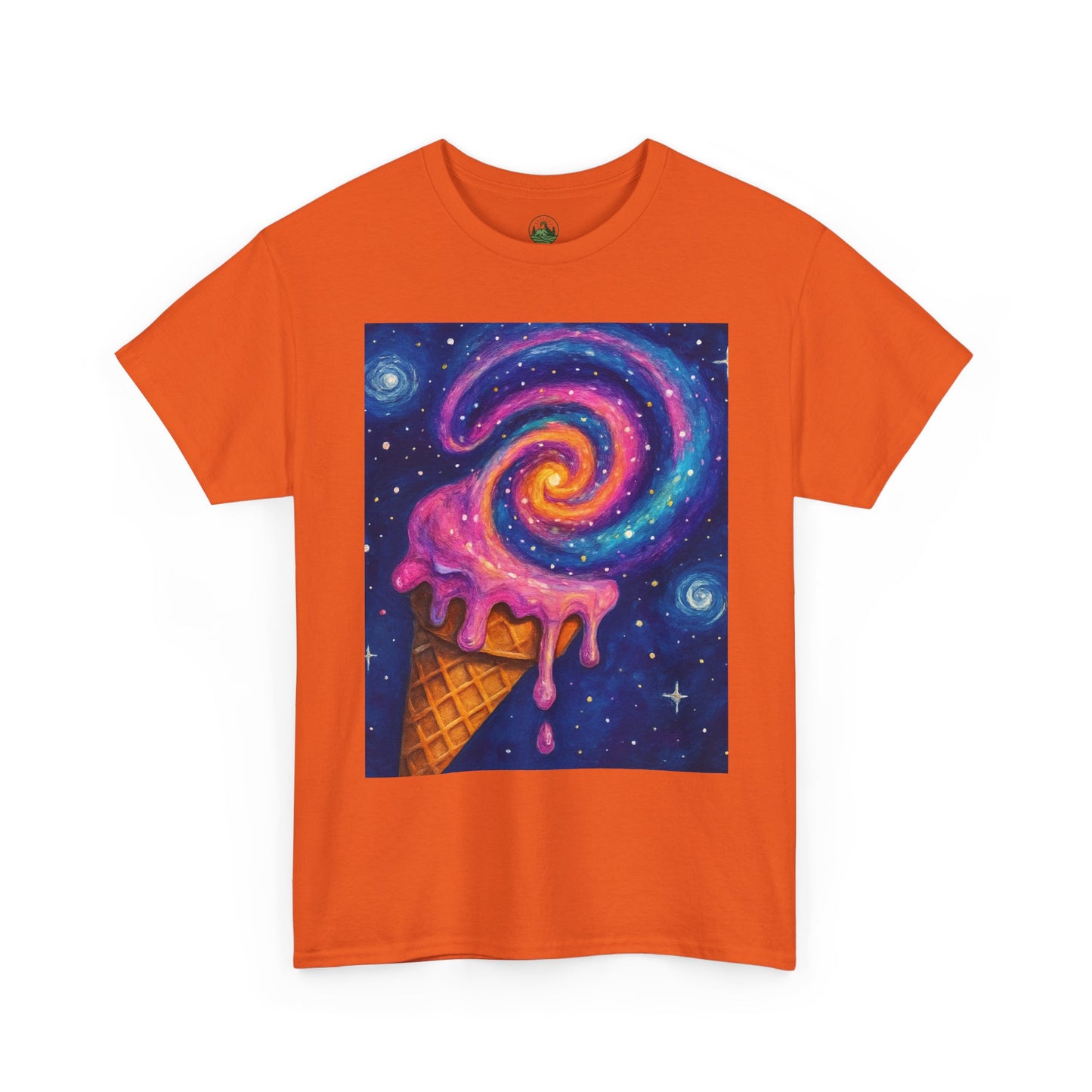 Ice Cream Galaxy T-Shirt – Fun Cosmic Aesthetic Tee