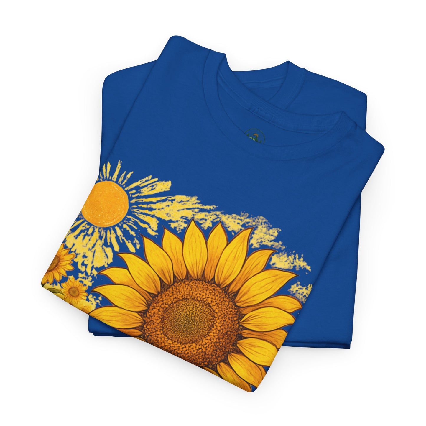 Sunflower Sunshine T-Shirt – Bright Floral Aesthetic Tee