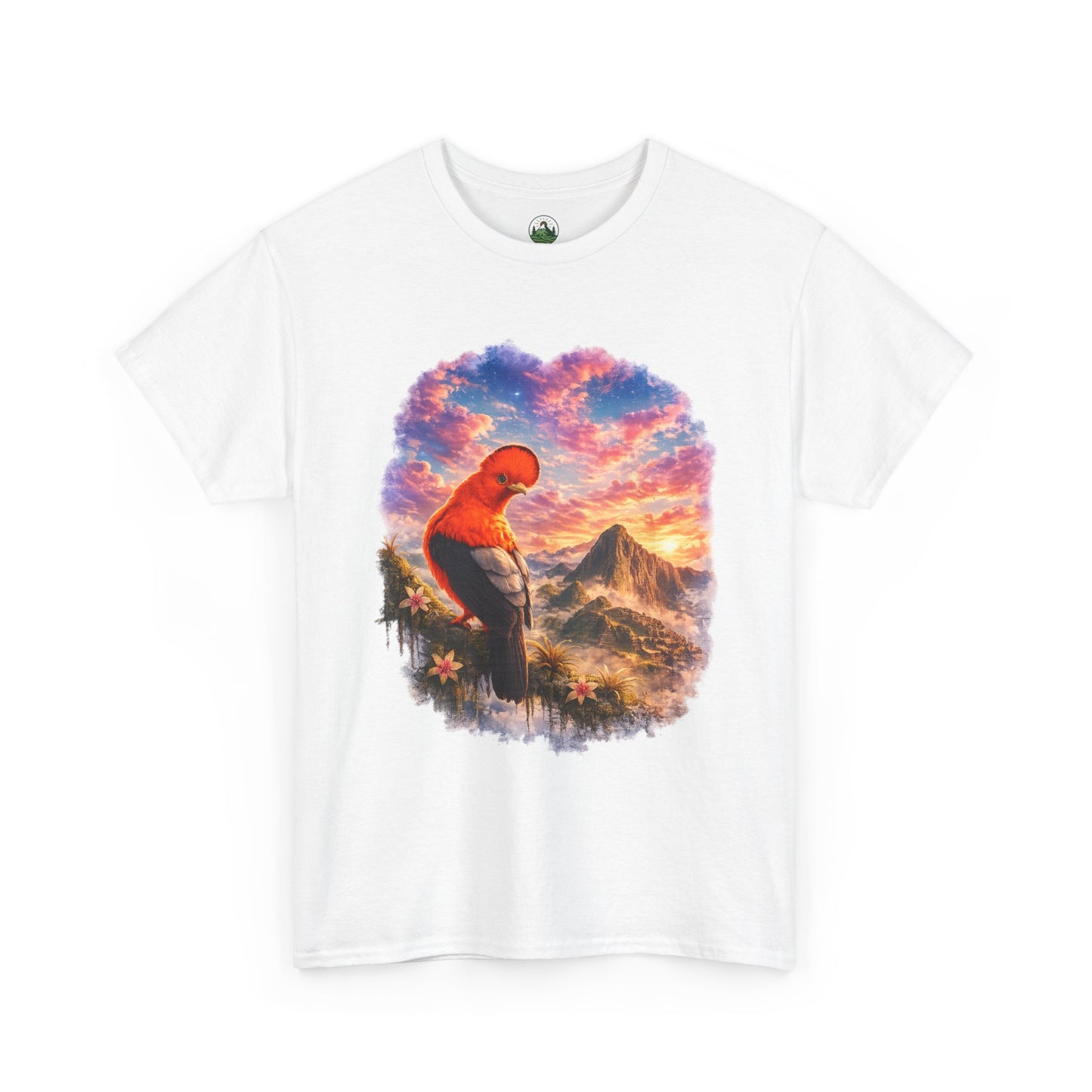 Spirit of the Andes – Machu Picchu Bird T-Shirt | Nature Graphic Tee