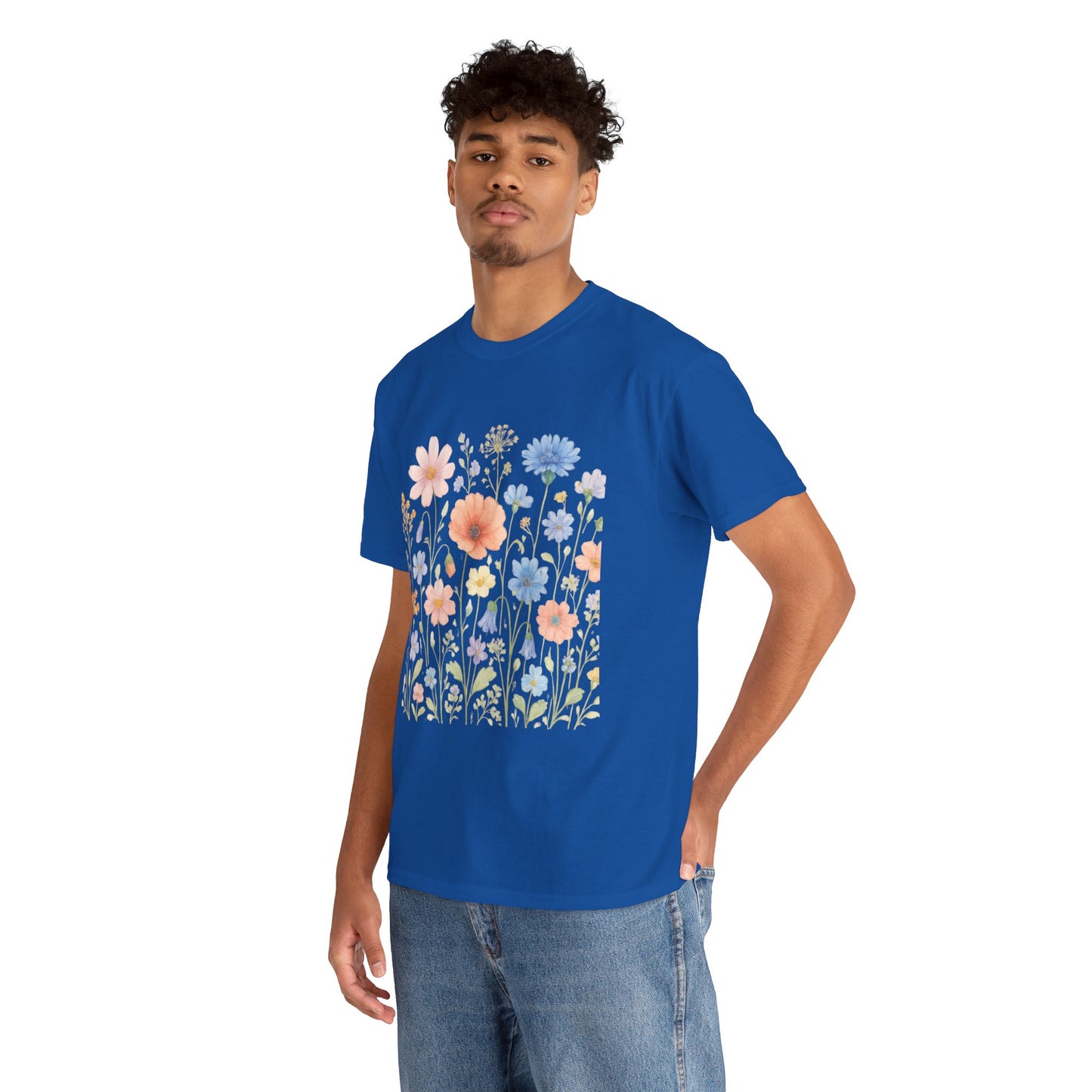 Wildflower Meadow T-Shirt – Nature Floral Aesthetic Tee