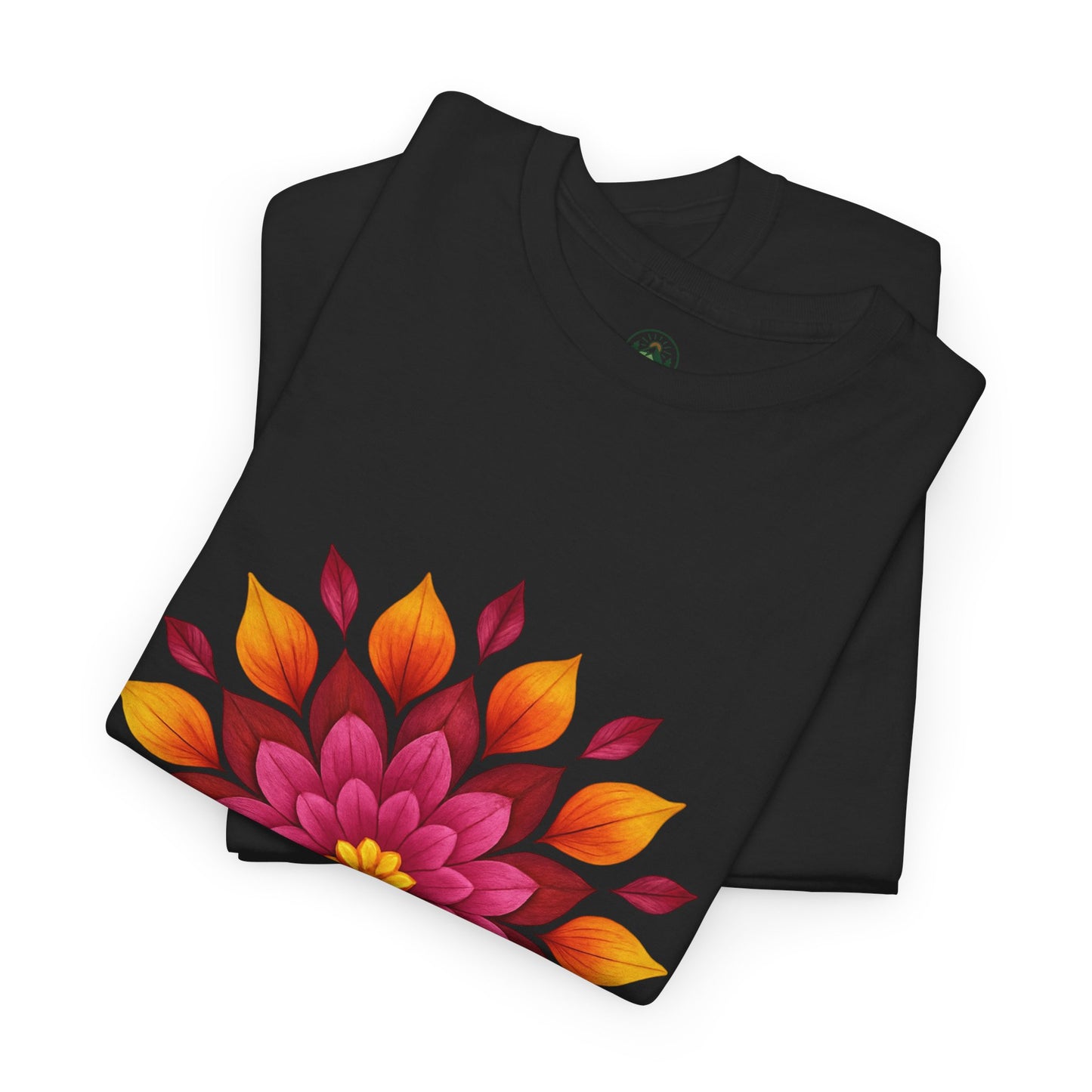 Floral Mandala T- Shirt -Boho Flower Aesthetic Tee