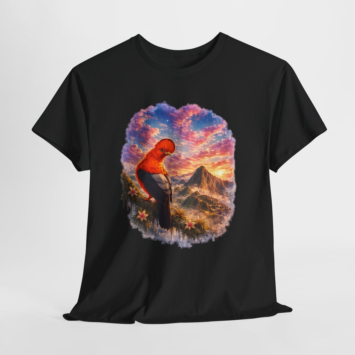 Spirit of the Andes – Machu Picchu Bird T-Shirt | Nature Graphic Tee