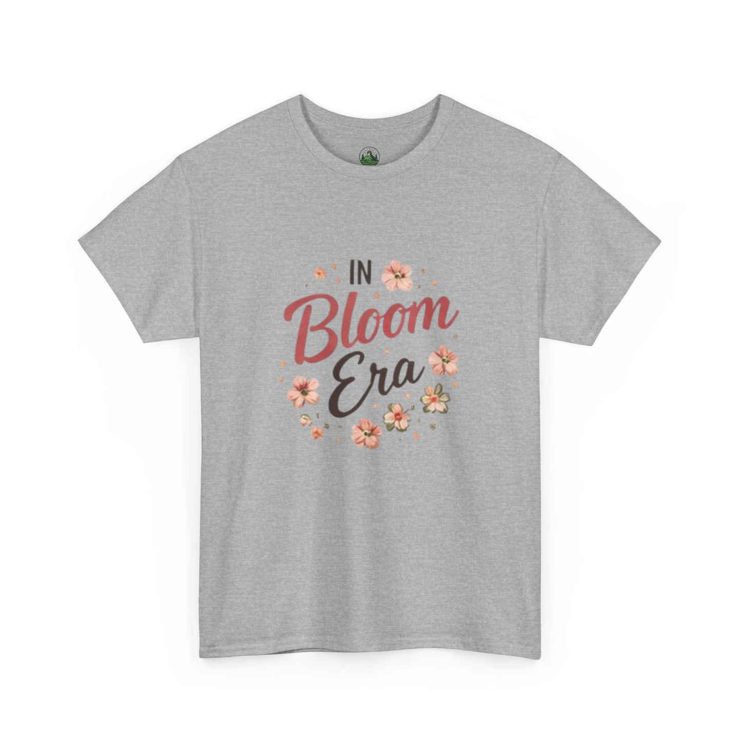 In Bloom Era T-Shirt –Bloom Minimalist Floral Aesthetic Tee, Cute Feminine Graphic Shirt
