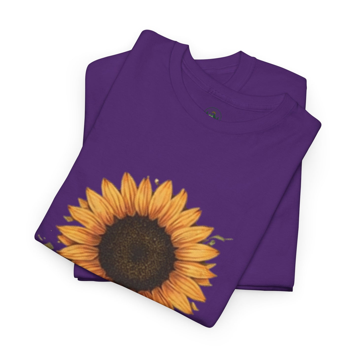 Sunflower Energy T- Shirt - Minimalist Nature Aesthetic Tee, Positive Vibes Graphic Shirt