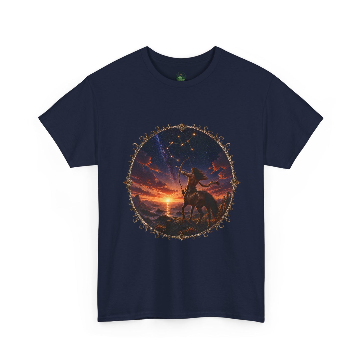 Sagittarius Zodiac T-Shirt – Archer Adventure Design | Free Spirit Astrology Tee