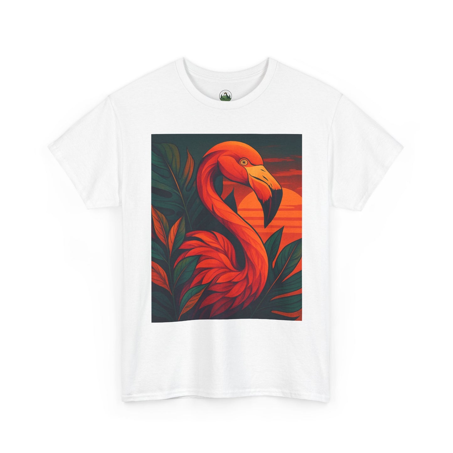Tropical Animal Fusion T-Shirt – Exotic Nature Graphic Tee