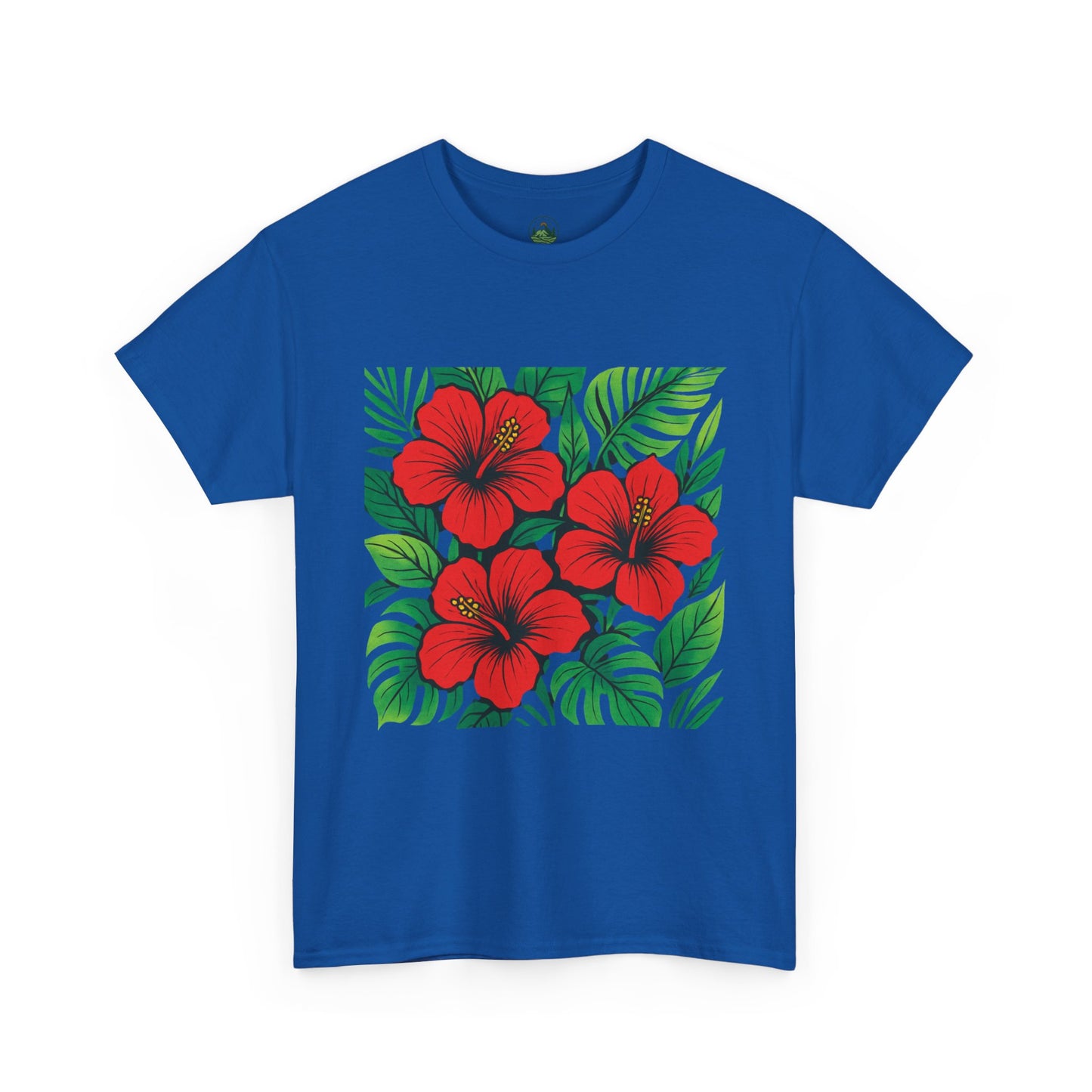 Tropical Hibiscus Flower T-Shirt – Summer Vibe Aesthetic Tee