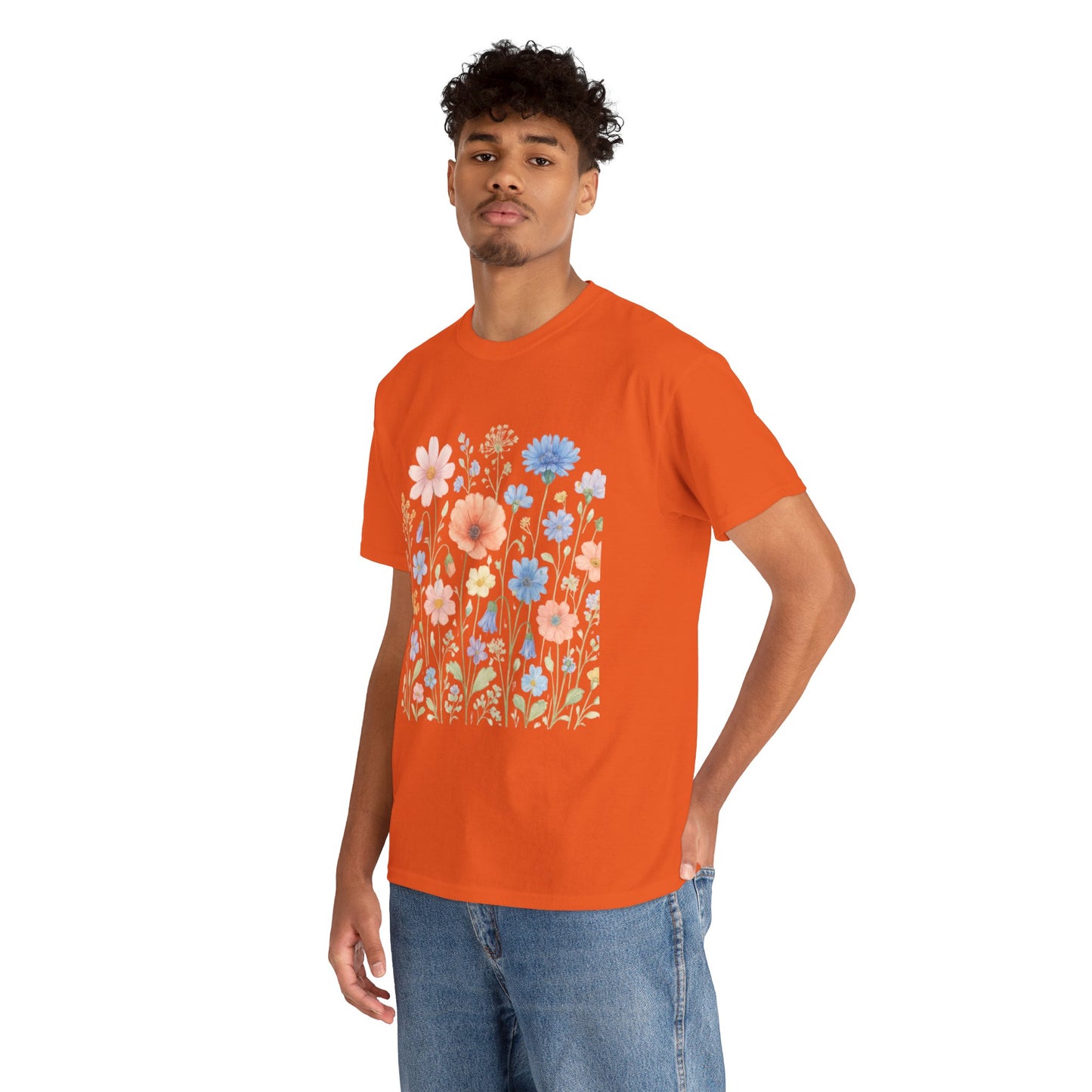 Wildflower Meadow T-Shirt – Nature Floral Aesthetic Tee