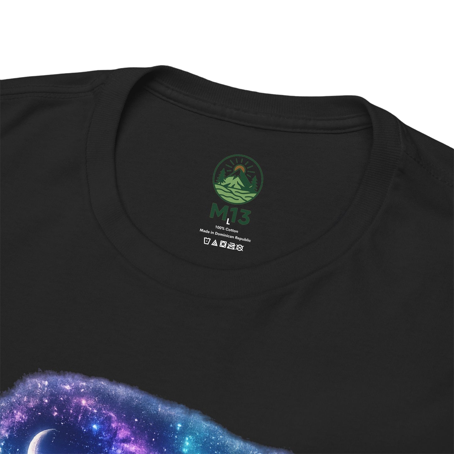 Snow Leopard T-Shirt – Mystic Mountain Wildlife Design | Cosmic Big Cat Graphic Tee