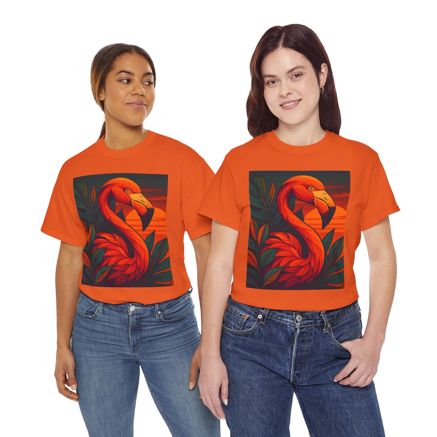 Tropical Animal Fusion T-Shirt – Exotic Nature Graphic Tee