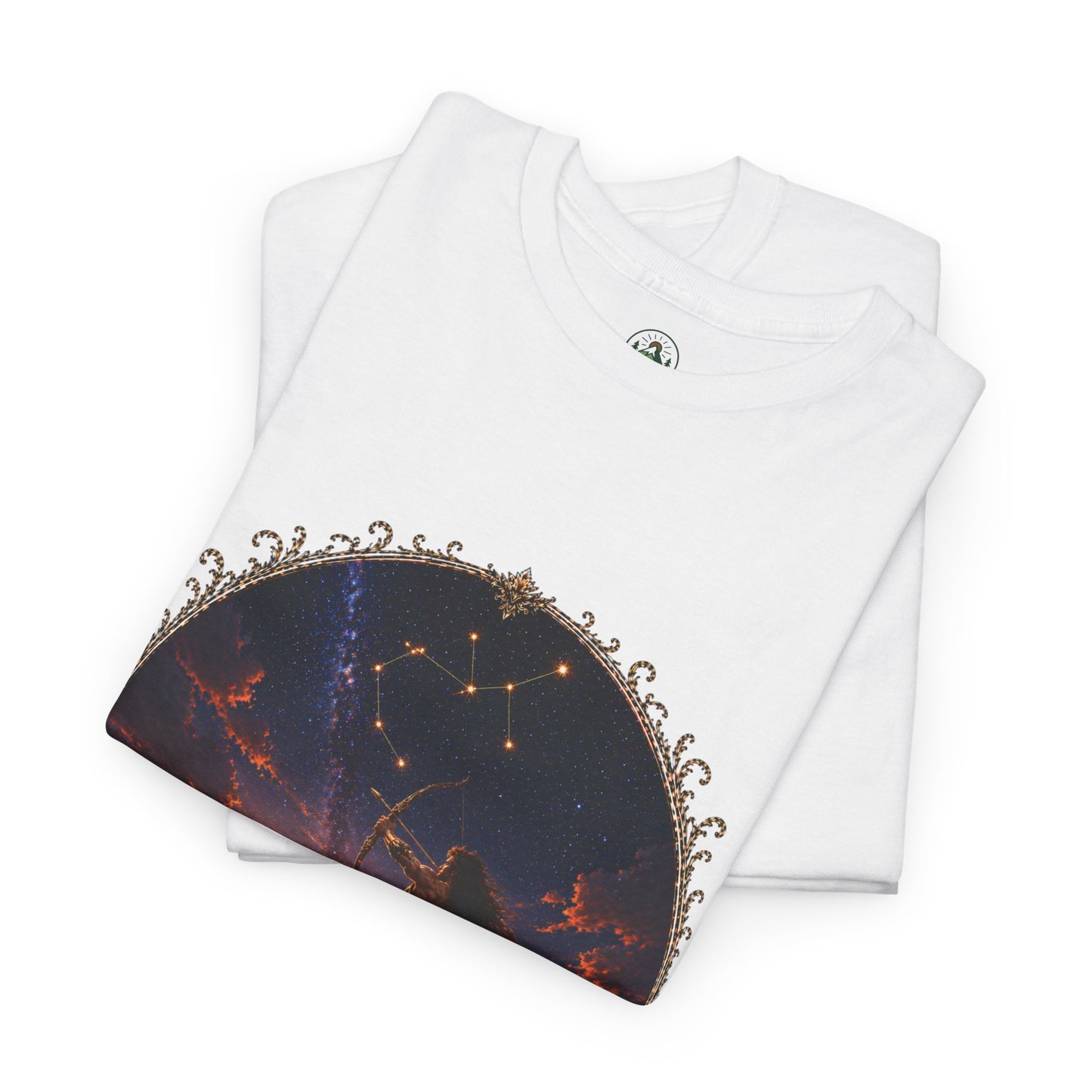 Sagittarius Zodiac T-Shirt – Archer Adventure Design | Free Spirit Astrology Tee