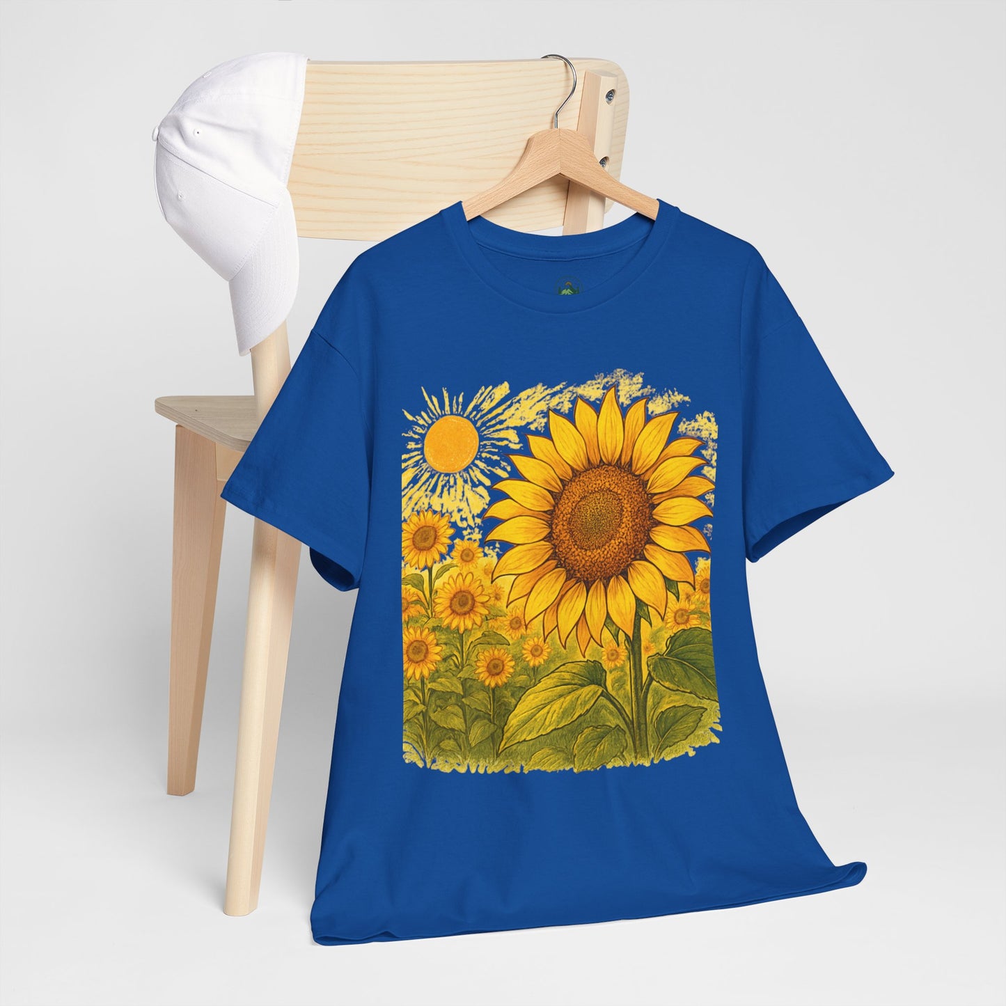 Sunflower Sunshine T-Shirt – Bright Floral Aesthetic Tee