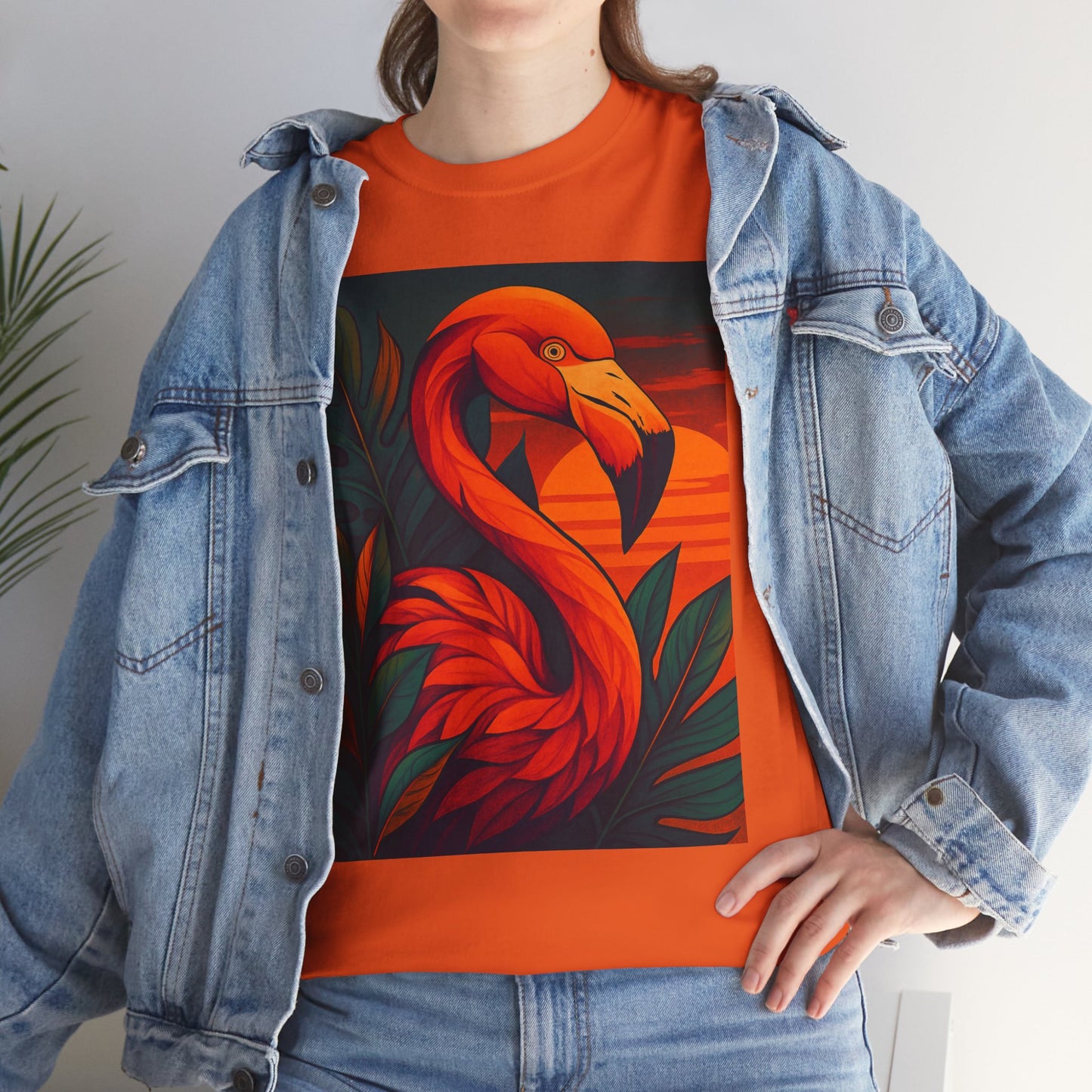 Tropical Animal Fusion T-Shirt – Exotic Nature Graphic Tee