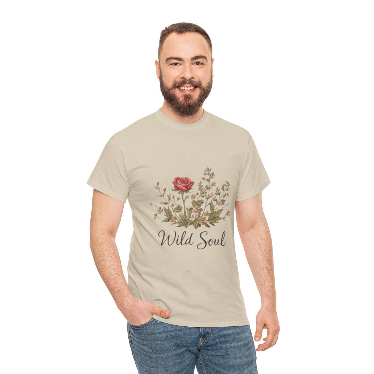 Wild Soul Nature T- Shirt  - Minimalist Boho Aesthetic Tee