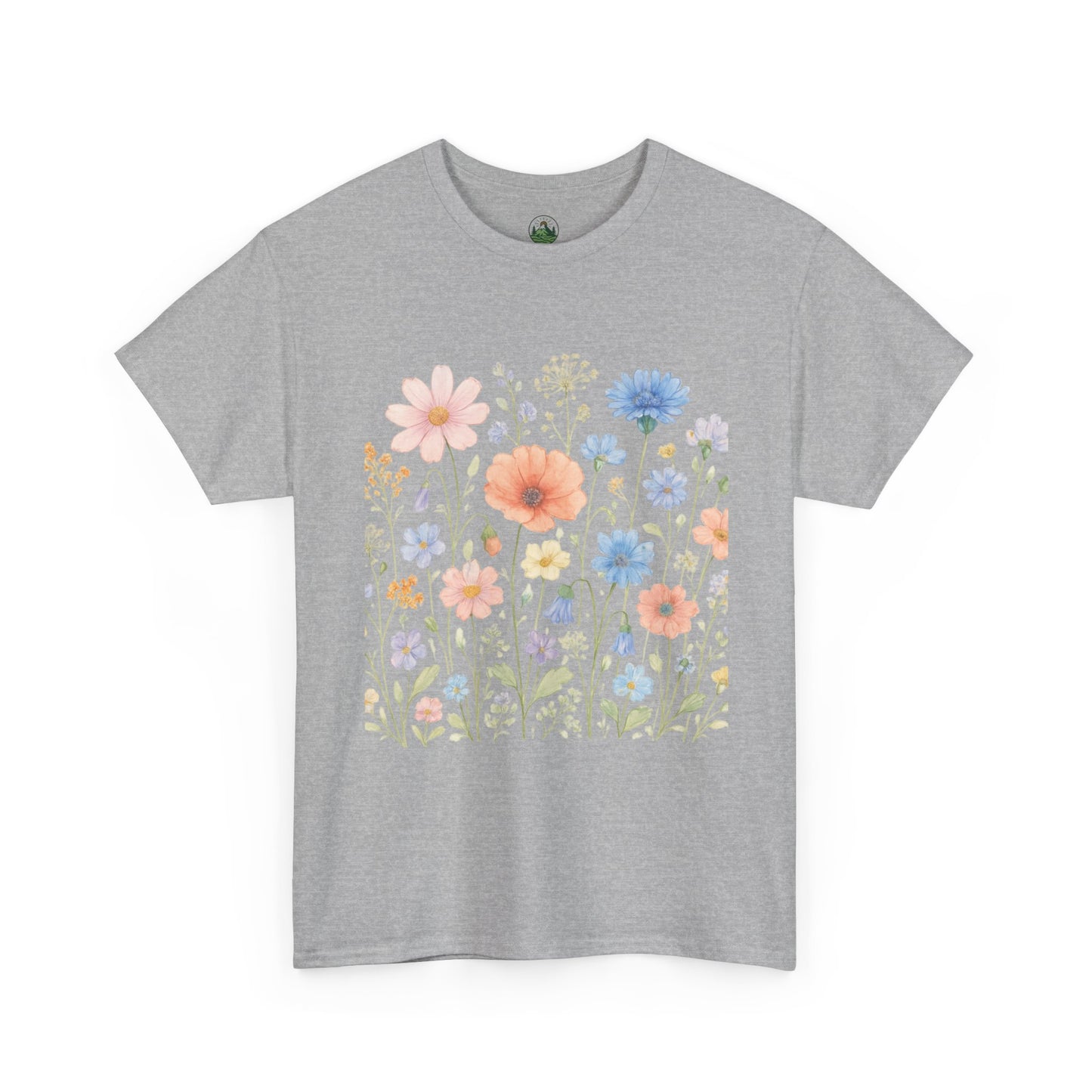 Wildflower Meadow T-Shirt – Nature Floral Aesthetic Tee