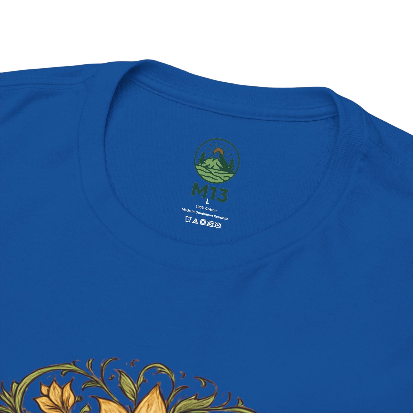 Spring Awakening Mandala T-Shirt – Boho Floral Aesthetic Tee