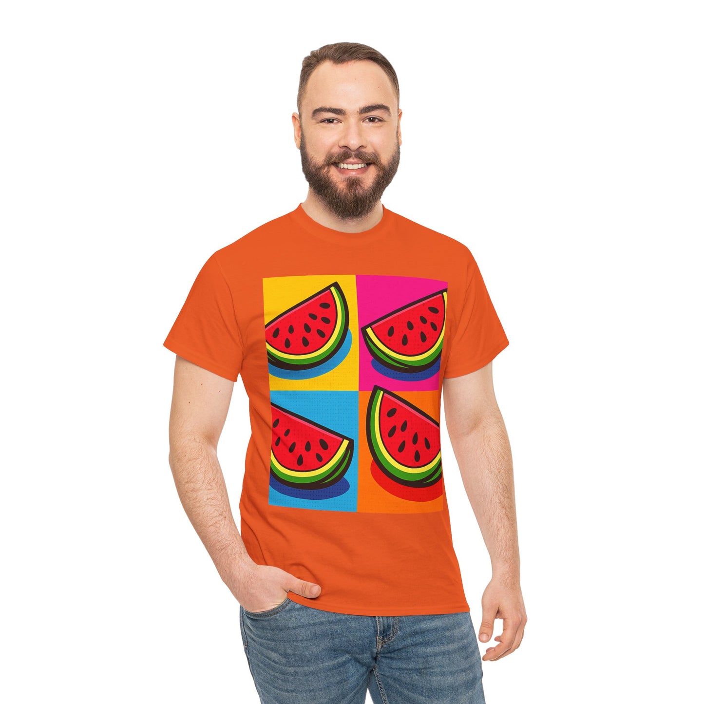 Watermelon Pop Art T-Shirt – Fun Summer Graphic Tee