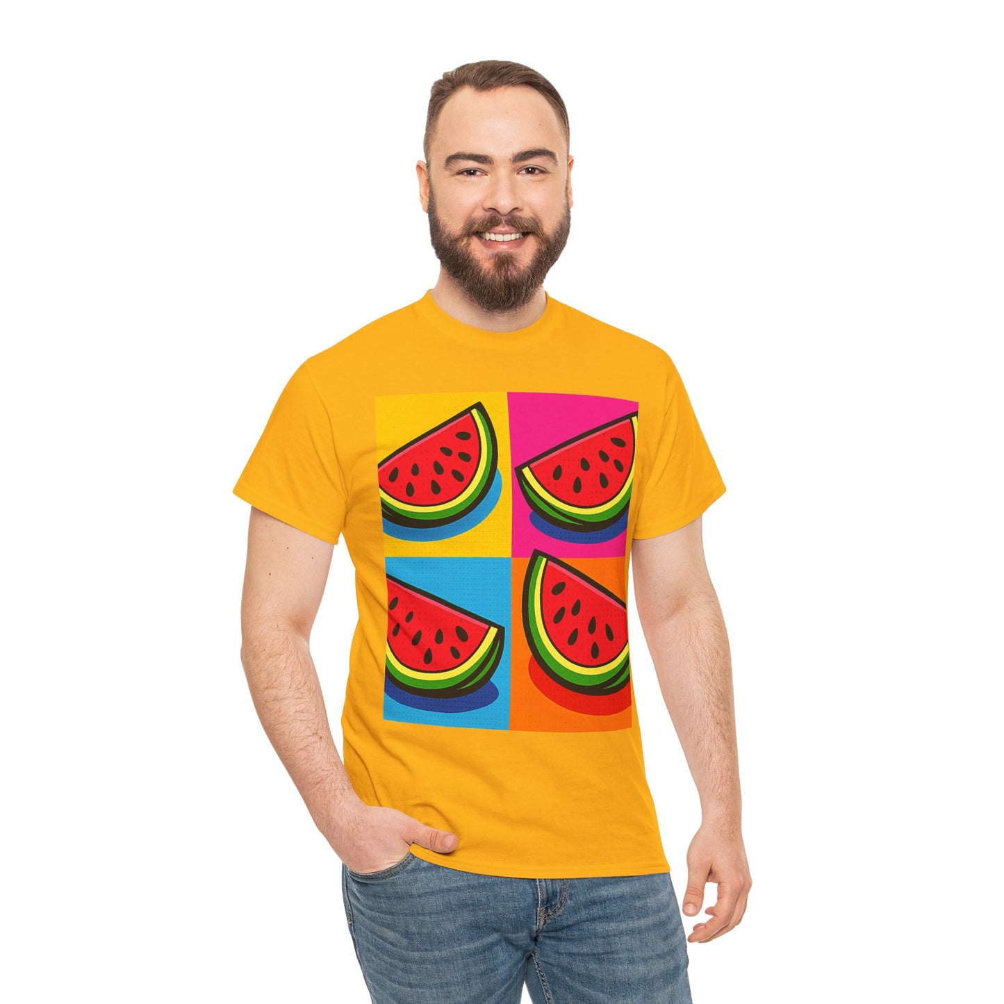 Watermelon Pop Art T-Shirt – Fun Summer Graphic Tee