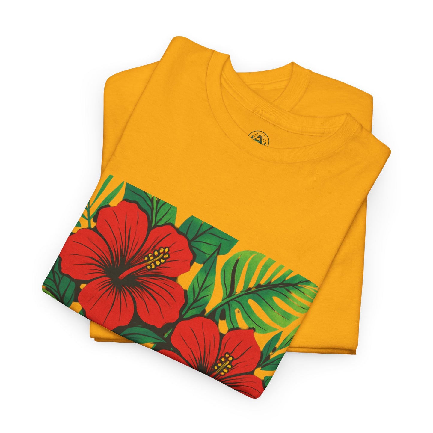 Tropical Hibiscus Flower T-Shirt – Summer Vibe Aesthetic Tee