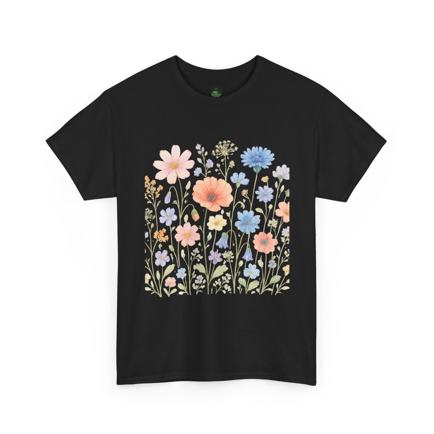 Wildflower Meadow T-Shirt – Nature Floral Aesthetic Tee