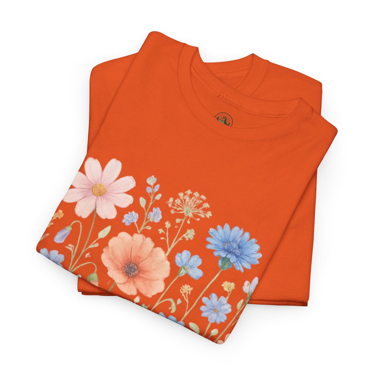 Wildflower Meadow T-Shirt – Nature Floral Aesthetic Tee