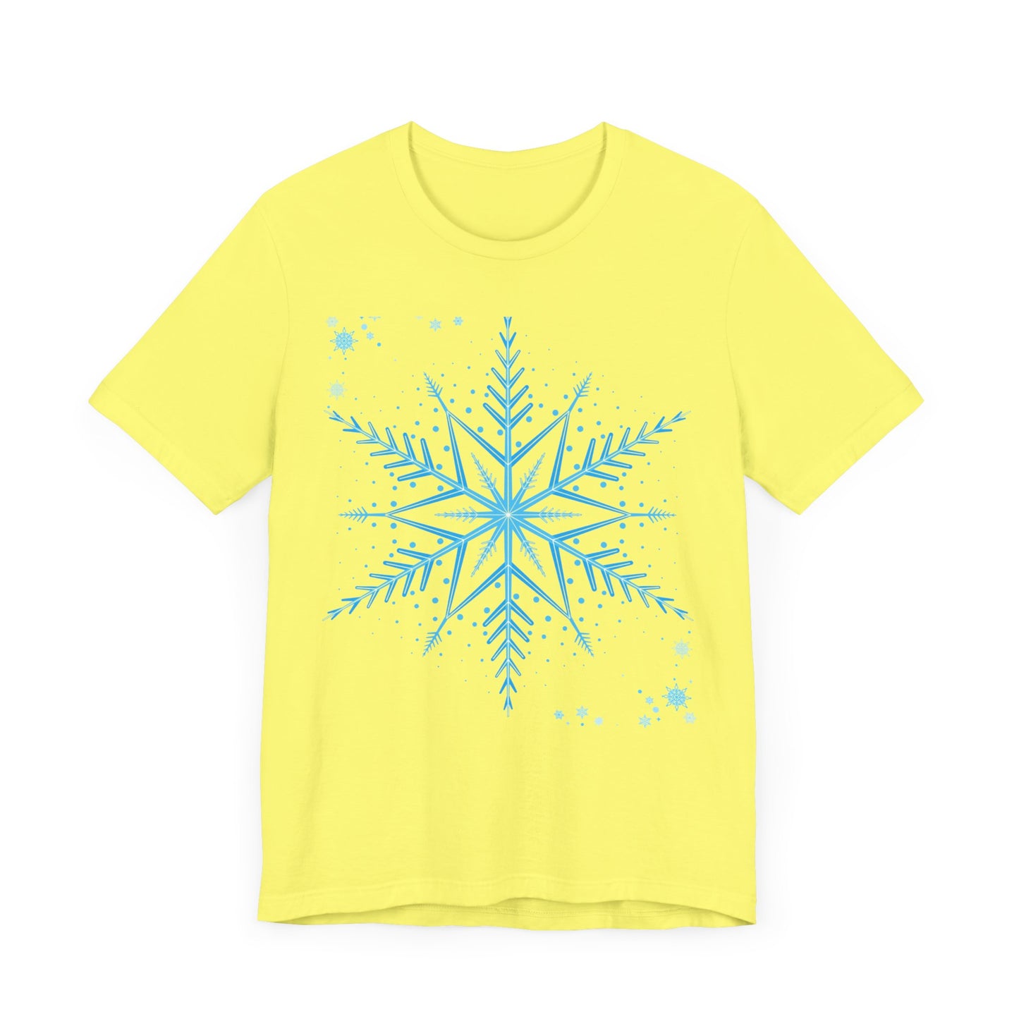 Snowflake T-Shirt – Winter Minimalist Aesthetic Tee