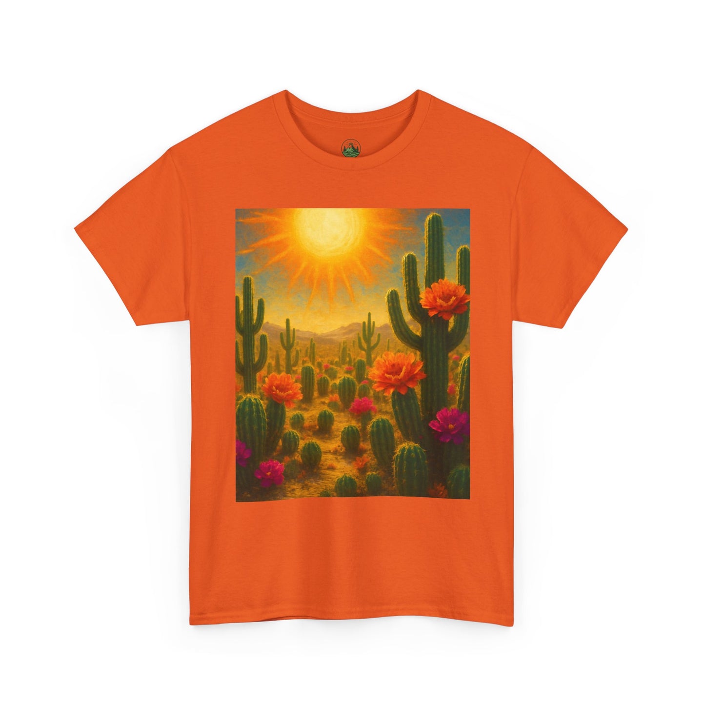 Desert Bloom T-Shirt – Minimalist Nature Aesthetic Tee