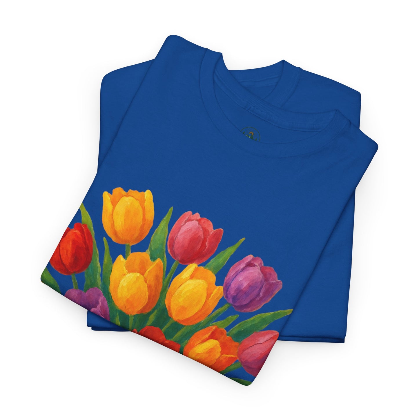 Spring Tulip Flower T- SHIRT - Vibrant Floral Aesthetic Tee